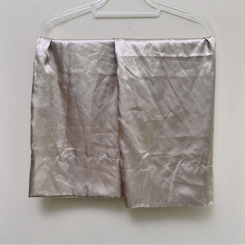 Set of Satin Beige Pillowcases